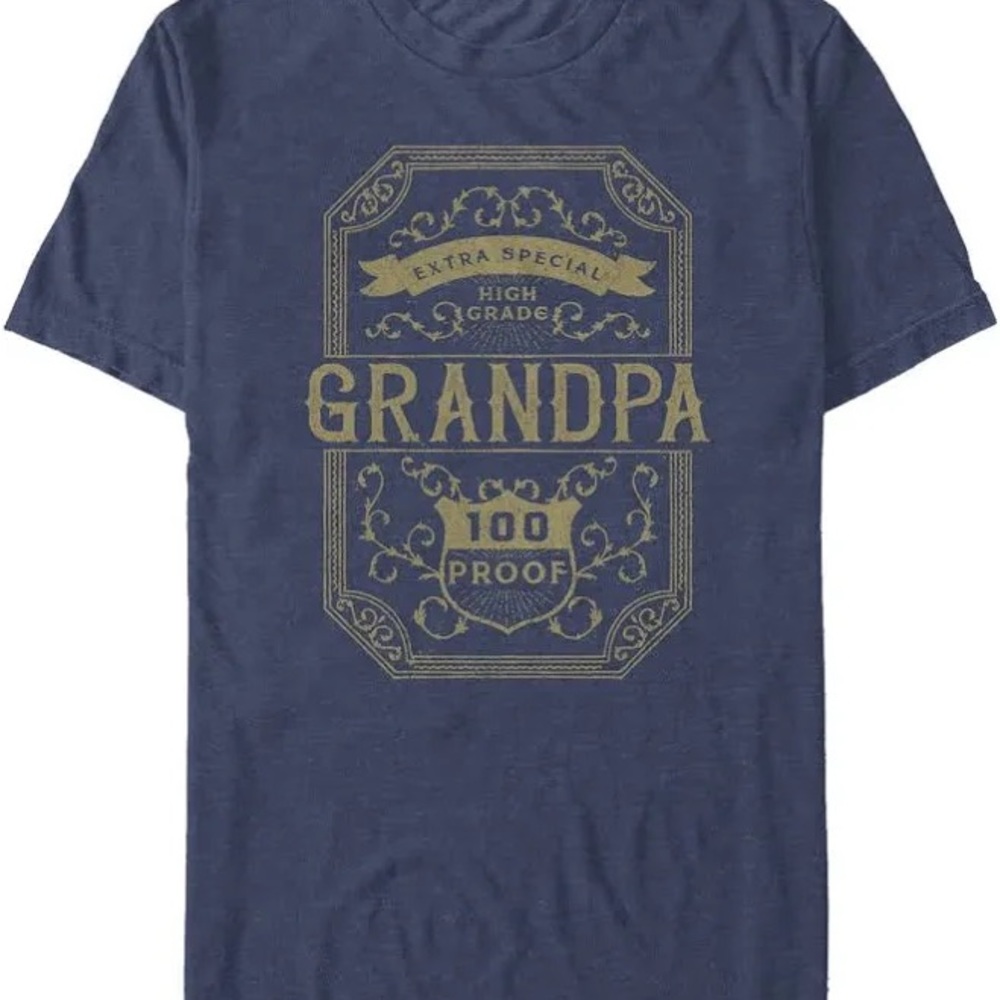 Lost Gods Collective 100 Proof Grandpa Graphic Tshirt Large